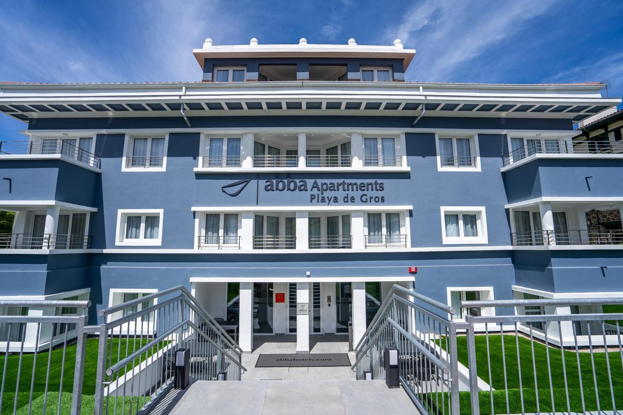 Abba Apartments Playa De Gros San Sebastián Exterior foto
